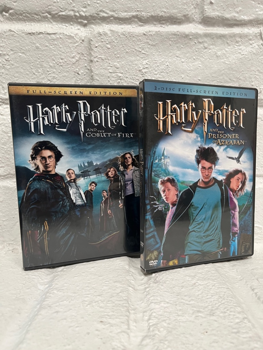 Harry Potter Full Screen DVD Bundle - Goblet of Fire and Prisoner of Azkaban